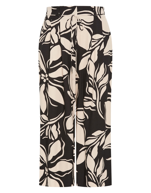 City Chic - Bella Wide Leg Print Pant