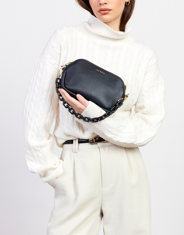 SABEN - Feature Handle Chain Black Chunky
