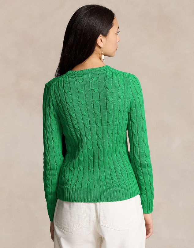 Polo Ralph Lauren - Cable-Knit Cotton Crewneck Sweater