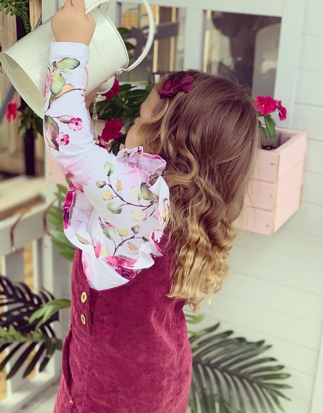 WITH LOVE FOR KIDS - Hazel Cord Pinafore Dress - Babies - Kids