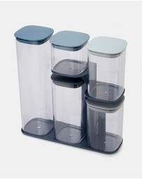 Joseph Joseph - Podium™ 5-piece Storage Container Set - Editions (Sky)