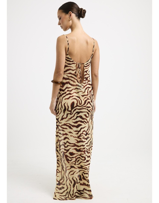 Alice In The Eve - Linda Sheer Slip Maxi Dress