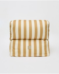 Phile - Striped Toddler Lounger - Marigold