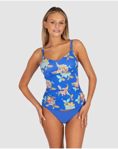Baku Swimwear - Spice Temple D/E Cup Underwire Singlet Top