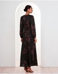 Pilgrim - Cher Wrap Front Maxi Dress