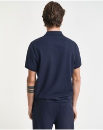 Gant - Regular Fit Shield Piqué Polo Shirt