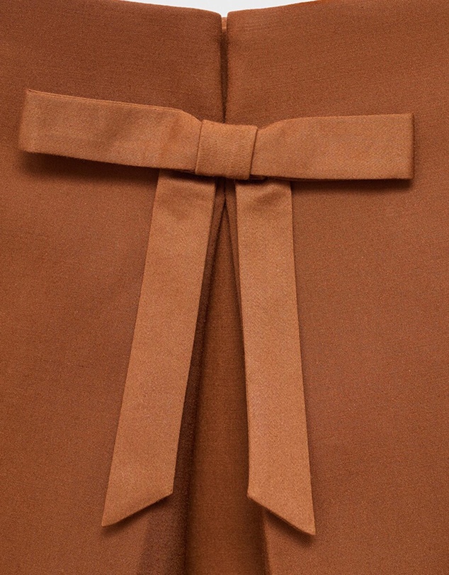 M.N.G - Dress With Bow Neckline