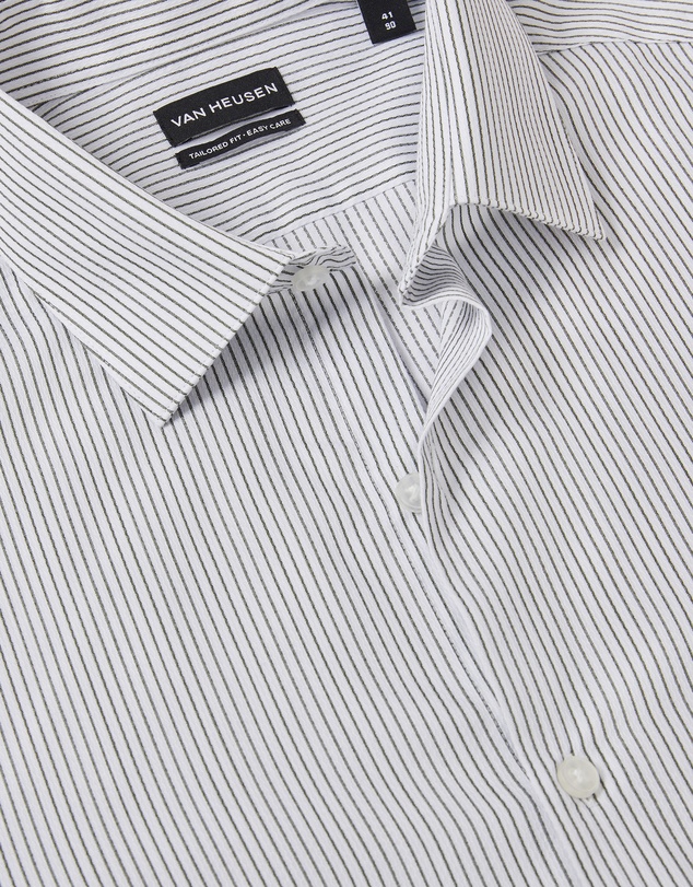 Van Heusen - Stripe Poplin Shirt
