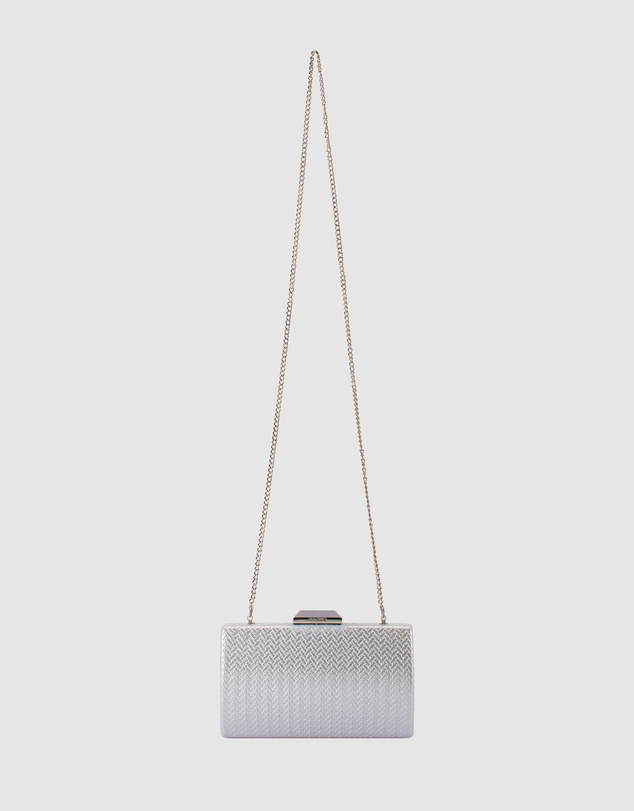 Olga Berg - Marika Embossed Clutch