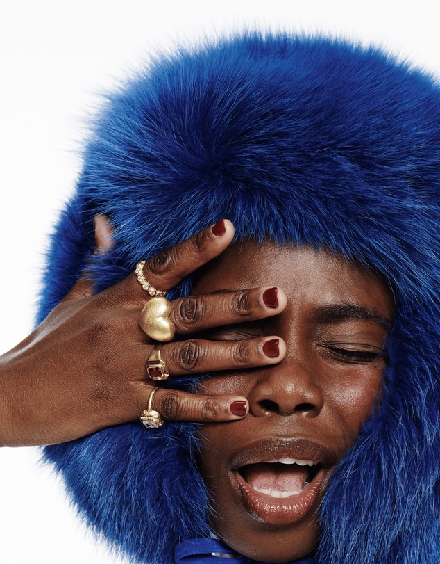 Sunday Stephens - Frosted Heart Ring