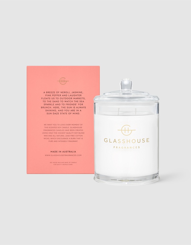 Glasshouse Fragrances - Forever Florence 380g Soy Candle