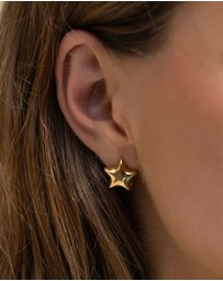 Arms Of Eve - Star Struck Gold Earrings