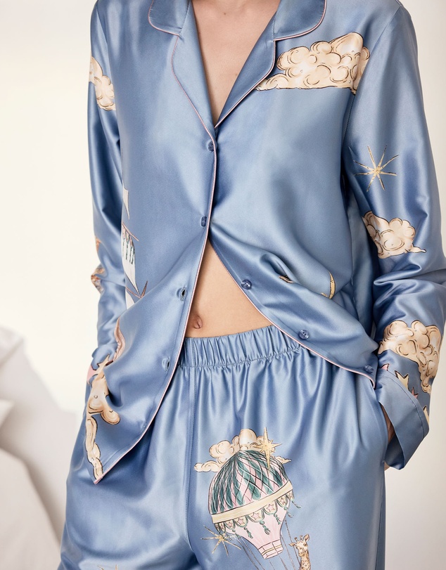 Chelsea Peers - Hot Air Balloon Long Pyjama Set