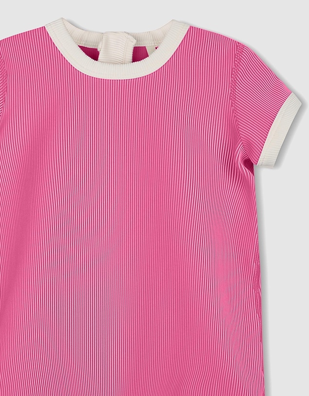 Zulu & Zephyr Mini - Mini Stripe Rib Infant Onesie - Babies-Kids