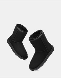 EVERAU - EverAU Ugg Short Classic Sheepskin Upper UGG Boots