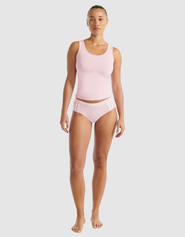 adidas Sportswear - Active Essentials Cotton 3 Stripes Hipster Brief