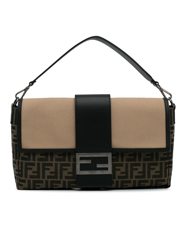Pre-Loved by Azura Reborn - Pre-Loved Large Zucca Canvas Convertible Belt Baguette