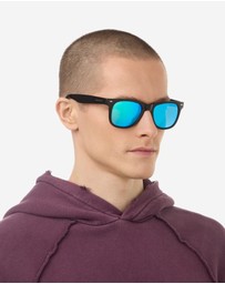 Hawkers Co - HAWKERS - SLATER - POLARIZED BLACK BLUE Sunglasses for Men and Women UV400