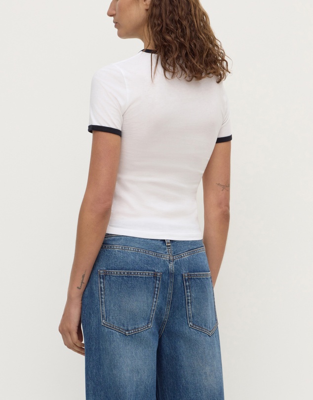 Assembly Label - Kourt Contrast Bind Tee