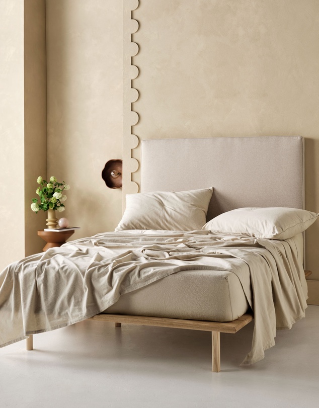 Linen House - Flannelette Plain-Dyed Sheet Set