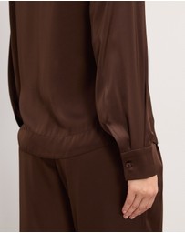 The Fated - Josephine Satin Shirt