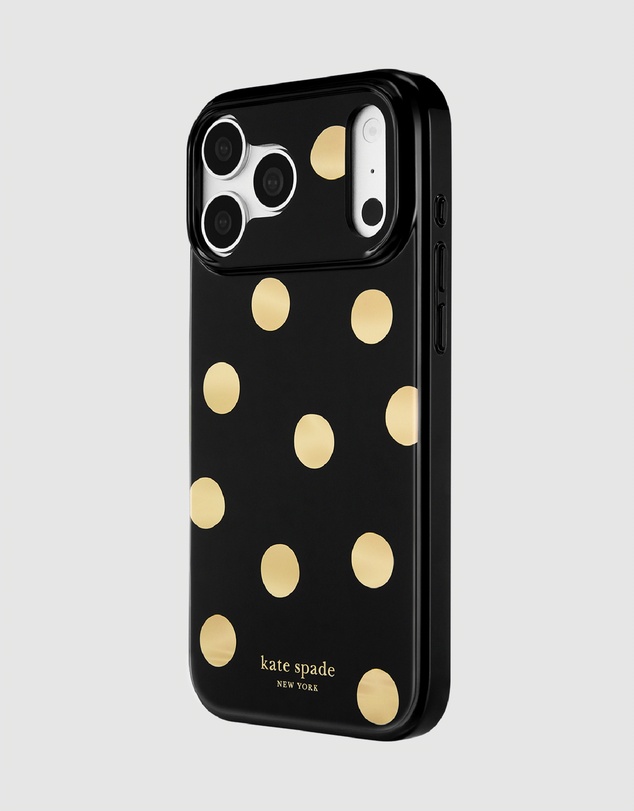 Kate Spade - Kate Spade Metallic Classic Dot MagSafe Case for iPhone 18 Pro / 17 Pro