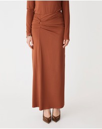 Forcast - Dasha Ruched Bamboo Skirt