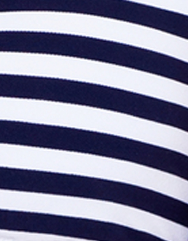 Polo Ralph Lauren - Pique Stripe Wide Strap Padded Bikini Top