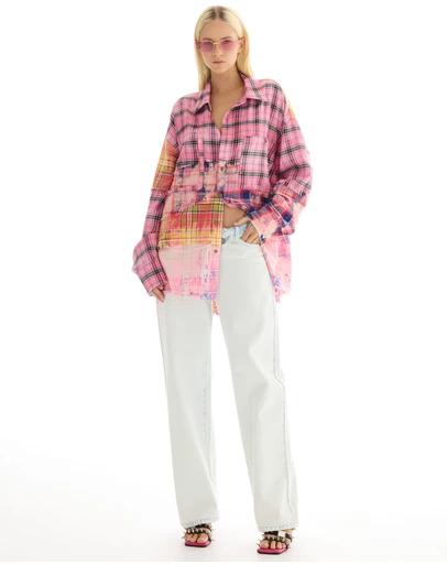 THE TALES - The Tales Reworked And Destroyed Check Shirt