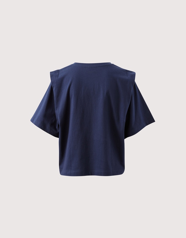 Ceres Life - Rainey Pleat Sleeve Tee