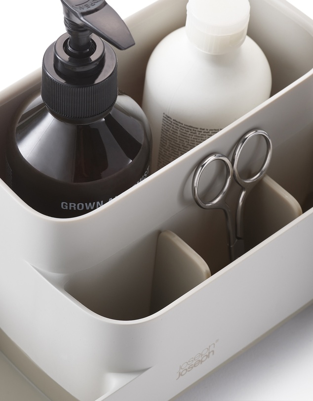 Joseph Joseph - EasyStore™ Bathroom Caddy with Matt Finish (Ecru)