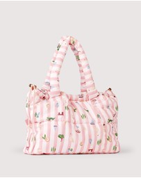 The Somewhere Co - Boat Days Marshmallow Midi Tote