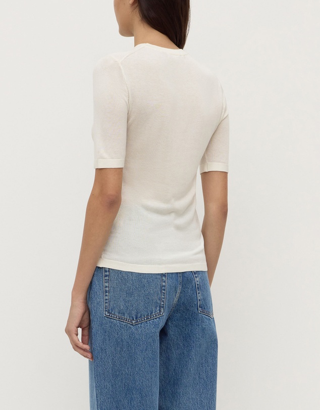 Assembly Label - Mina Silk Knit Tee