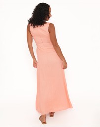 Petal & Pup - Amalie Maxi Dress - Pastel Peach
