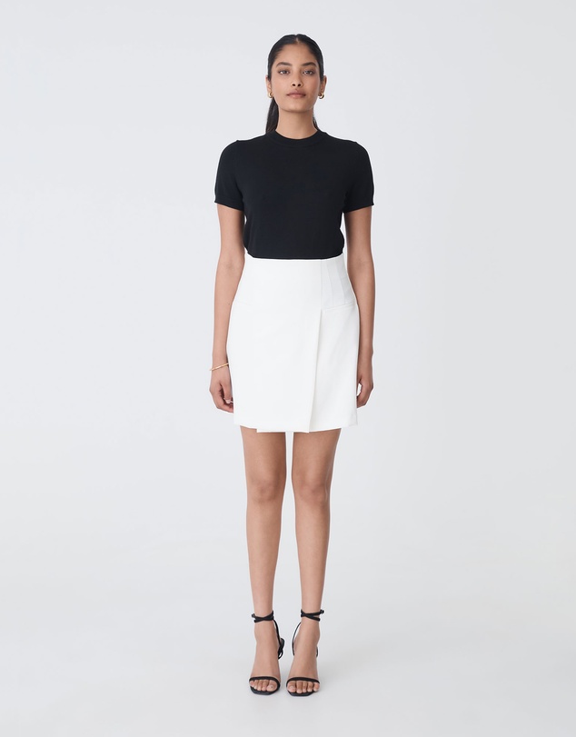 Forcast - Nikki Mini Wrap Skirt