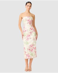 Elliatt - Greta Strapless Midi Dress