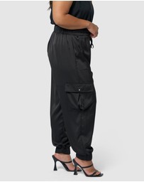 Sunday In The City - Revolution Satin Cargo Pant