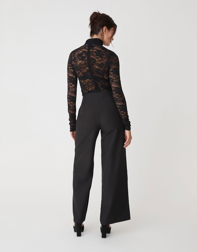 Forcast - Torin Lace Turtleneck Top