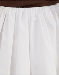 Atmos&Here - Caicos Flare Cotton Mini Skirt