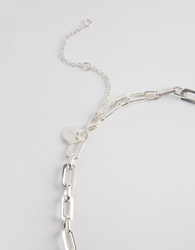Lovisa - Silver Rectangle Link Necklace