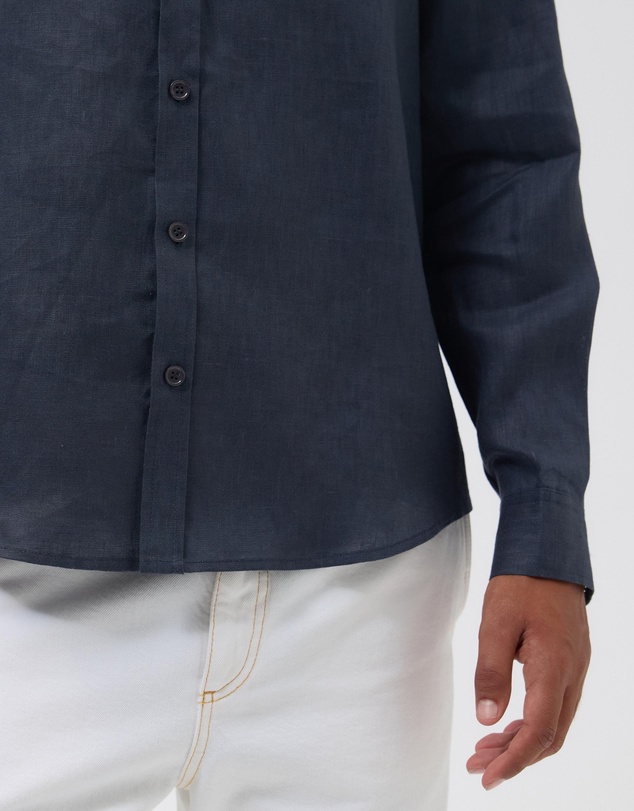 AERE - Euro Resort Linen LS Shirt