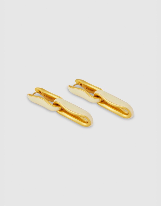 Oroton - Livia Enamel Drop Earrings