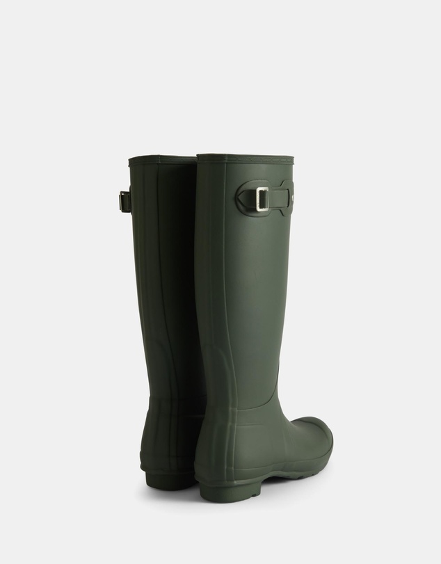 Hunter - Original Tall Tartan Lining Boots - Women's