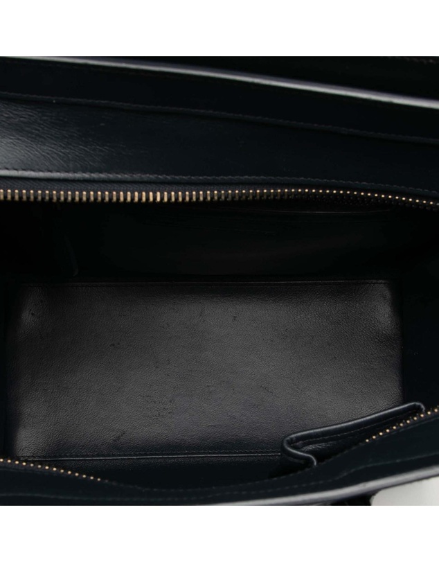 Pre-Loved by Azura Reborn - Pre-Loved Micro Tricolor Leather Luggage Tote