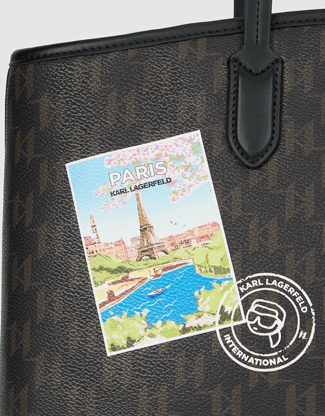 Karl Lagerfeld - Ikon Monogram Medium Tote Bag