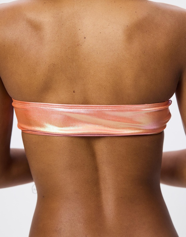 Jaded London - Veluna Metallic Ombre Bikini Top