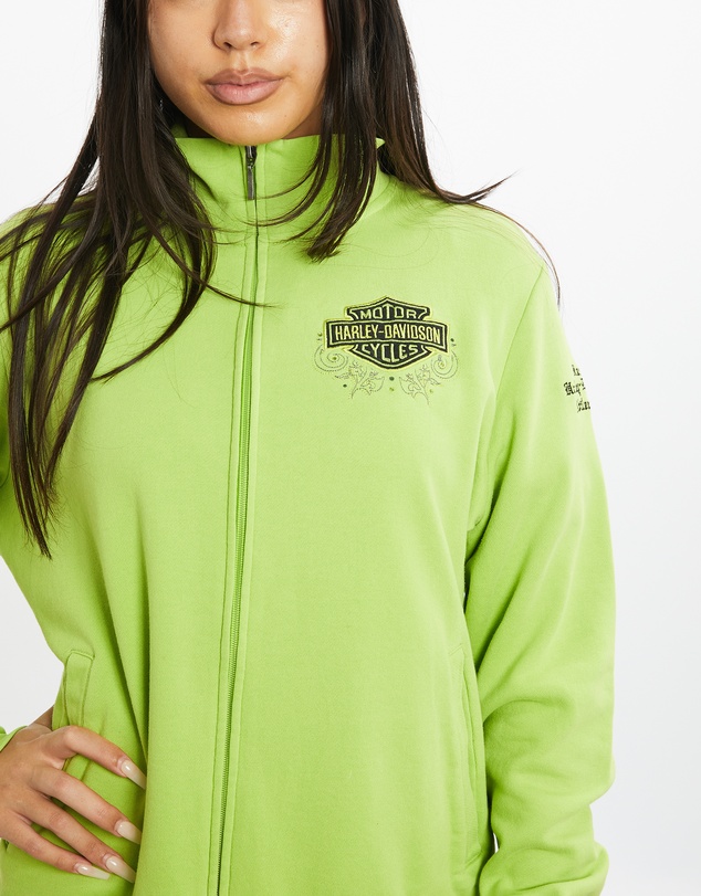 Vintage by The Real Deal - Pre Loved - Vintage Harley Davidson Full Zip Sweatshirt