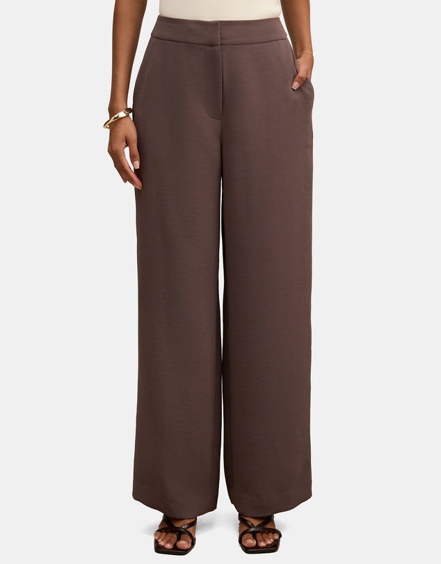 Forever New Petite - Dani Petite Tailored Straight Leg Pants