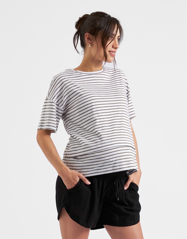 Ripe Maternity - Claudette Nursing Tee
