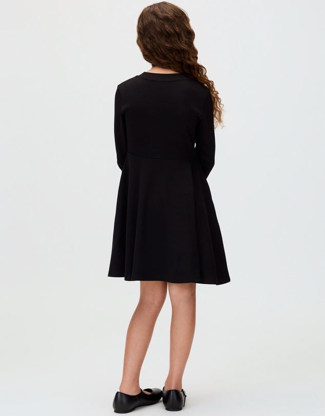 Calvin Klein Jeans - Girls Ribbed Long Sleeve Dress